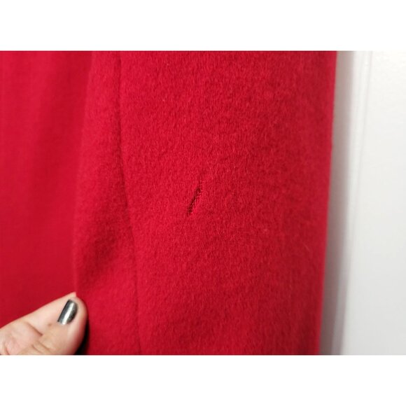 Vintage L.L. Bean Wool Coat Quilted Thinsulate Lining - Picture 13 of 15